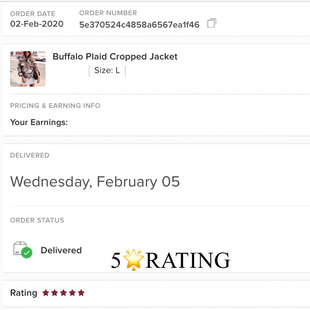 SZ MED AVAILABLE RELISTED Buffalo Plaid Cropped Jacket - Picture 5 of 8